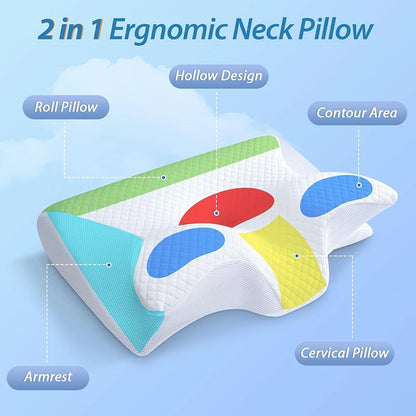 Almohada Terapéutica para el Dolor de Cuello